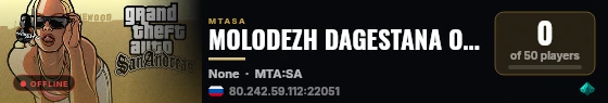 MOLODEZH DAGESTANA ORIGINAL | [MTA] live status badge