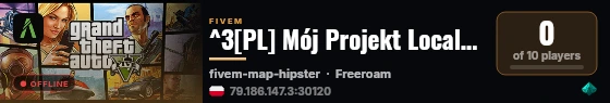^3[PL] Mój Projekt Localhost live status badge