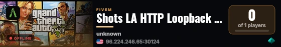 Shots LA HTTP Loopback Test live status badge