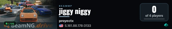 jiggy niggy live status badge