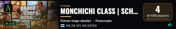 MONCHICHI CLASS | SCHOOL live status badge