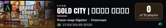 GOLD CITY | قولد سيتي live status badge