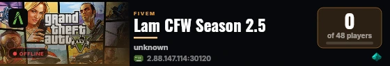 Lam CFW Season 2.5 live status badge