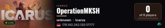 OperationMKSH live status badge