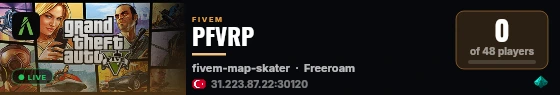 PFVRP live status badge