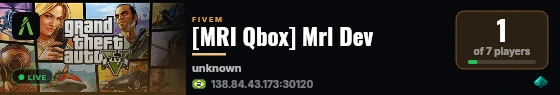 [MRI Qbox] Mrl Dev  live status badge