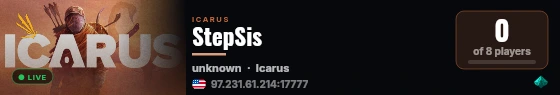 StepSis live status badge