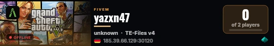 yazxn47 live status badge