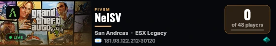 NelSV live status badge