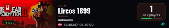 Lircos 1899  live status badge