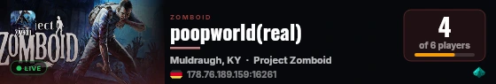 poopworld(real) live status badge