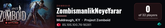 ZombismanlikNeyeYarar live status badge