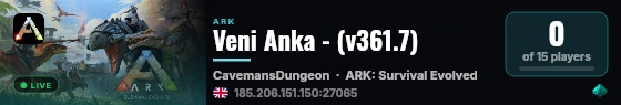 Veni Anka - (v361.7) live status badge
