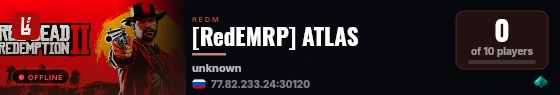 [RedEMRP] ATLAS live status badge