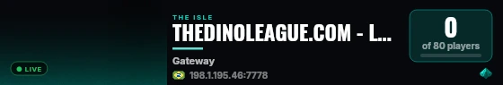 THEDINOLEAGUE.COM - LATAM/ES - REGLAS MÍN. - X3 - VC/ESPECIE live status badge