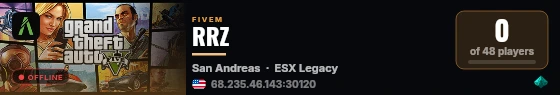 RRZ live status badge