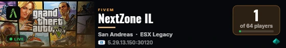 NextZone IL live status badge