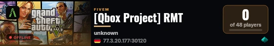 [Qbox Project] RMT live status badge