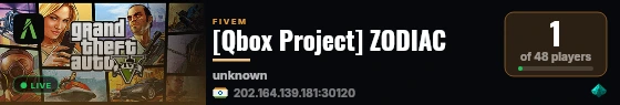 [Qbox Project] ZODIAC live status badge