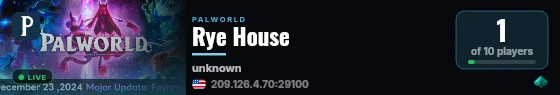 Rye House live status badge