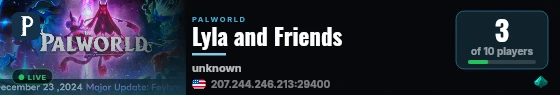 Lyla and Friends live status badge