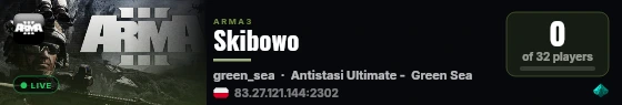 Skibowo live status badge