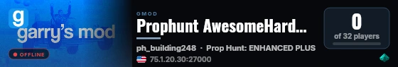 Prophunt AwesomeHardware live status badge