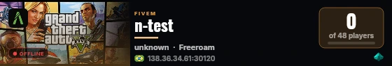 n-test live status badge