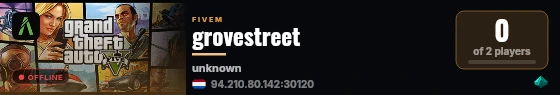 grovestreet live status badge