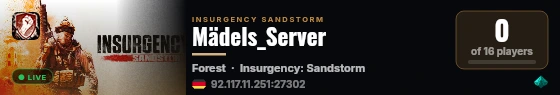 Mädels_Server live status badge