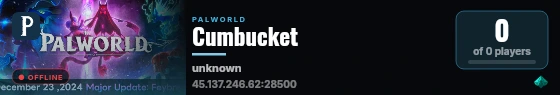 Cumbucket live status badge