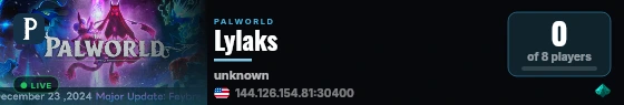 Lylaks live status badge