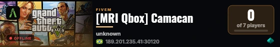[MRI Qbox] Camacan  live status badge