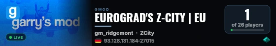EUROGRAD'S Z-CITY | EU live status badge