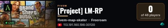 [Qbox Project] LM-RP live status badge