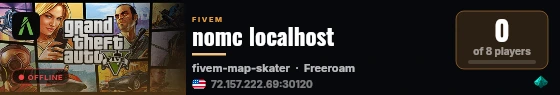 nomc localhost live status badge