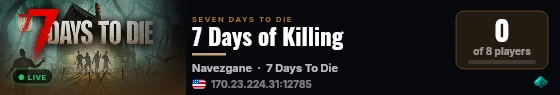 7 Days of Killing live status badge