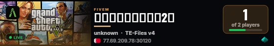 𝐓𝐞・𝐒𝐭𝐨𝐫𝐞・2𝐤 live status badge