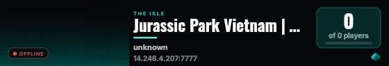 Jurassic Park Vietnam | No Rule | Human | discord.gg/HQCVG2zEH live status badge