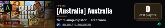 [Australia] Australia live status badge