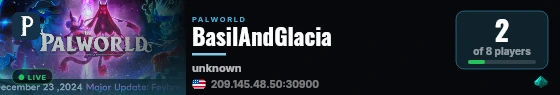 BasilAndGlacia live status badge