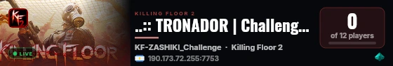 ..:: TRONADOR | Challenge+ ::.. live status badge