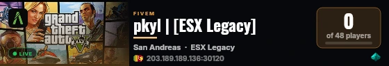 pkyl | [ESX Legacy] live status badge