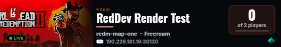 RedDev Render Test live status badge