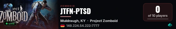 JTFN-PTSD live status badge