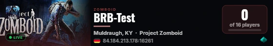 BRB-Test live status badge