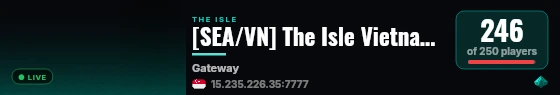 [SEA/VN] The Isle Vietnam - Gacha SV1 live status badge