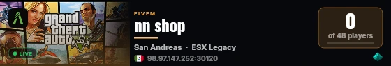 nn shop live status badge