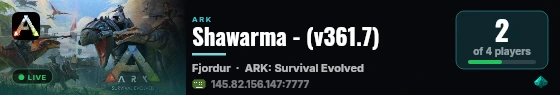 Shawarma - (v361.7) live status badge