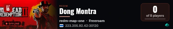 Dong Montra live status badge